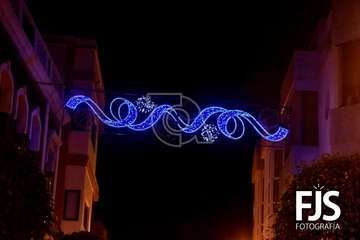 Telde se pone en modo navideño con el encendido de sus luces/Francisco Javier Santana.